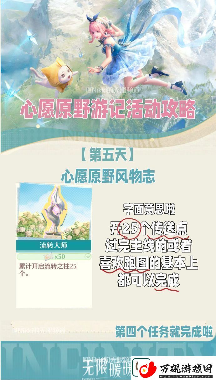 无限暖暖心愿原野游记第五天怎么玩心愿原野游记公测活动介绍