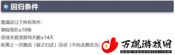 原神回归奖励触发条件一览