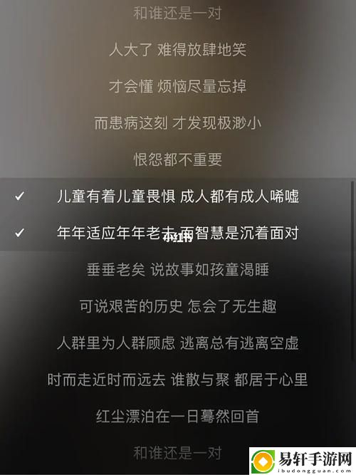 狠狠把我一夜之间变成了大人歌词
