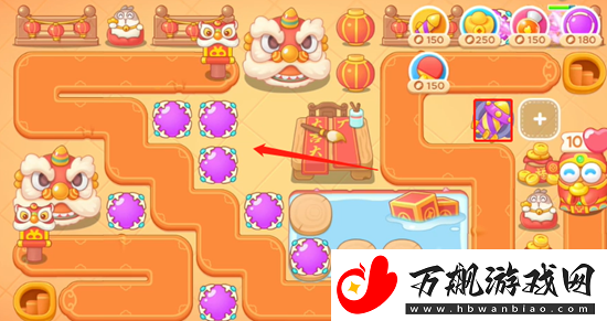 保卫萝卜4福神大作战第4关怎么过