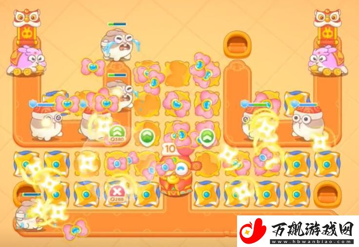 保卫萝卜4福神大作战第2关怎么过