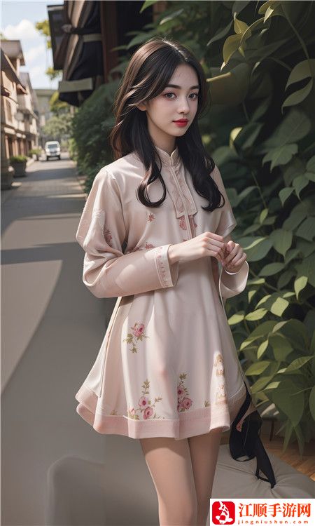 父亲有力挺送女儿的花园